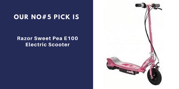 Razor E100 Best Electric Scooter for Climbing Hills