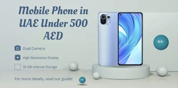 mobile price in uae under 500 AED