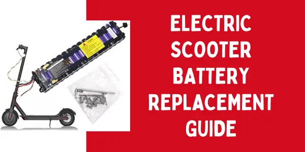 electric scooter battery replacement cost